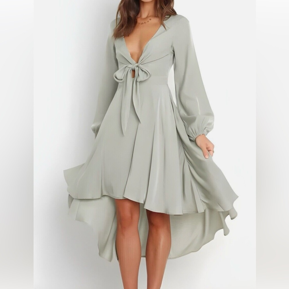 Petal and Pup magnolia dress - sage